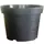 BLD 1.75 GALLON AMERICAN GARDEN TEXTURED ROUND SQUAT 10.00"X7.50" BLACK 40 PER CASE 64 CASES PER PALLET