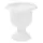 Classic 19" Urn White