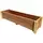 A&G 8"x10"x48" Redwood Formal Planter