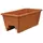 HC 24" Deck Rail Box Planter Clay
