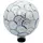 Gardener Select 10" White Inlay Glass Mosaic Garden Globe