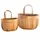 Gardener Select 2pc Wood Wall Basket Planters 24/CS
