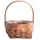 Gardener Select 4"x2.5" Wood Flower Basket Planter 32/CS
