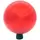 Gardener Select 10" Metallic Red Glass Garden Globe