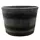 Gardener Select 14" Whiskey Brl Round Planter 12/CS
