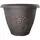 Grower Select 18.00 Grapevine Pot Black With Bronze Wash Each 410/PL, 18.11in OD x 18.11in H x 13.78in Base, 10.3Gal
