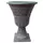GROWER SELECT ENVIROBLEND 16IN TUMBLED SCROLL URN WEATHERED BLACK 4/CS