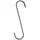 Panacea 18" Black Garden S Hook
