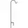AGW 65"x12" Short Single Shepherd Hook Black