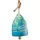 APM Bell Wind Chime Teal Ribbon