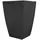 Tusco 19" Modern Tall Square Planter Slate
