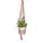 Primitive 36" Rust Macrame Plant Hanger