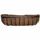 WSP 30" Forge Trough Wall Planter w/ Coco Liner