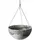 Algreen 14" Acerra Hanging Basket Gray Marble