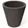 Algreen 26" Crete Self Water Planter Brownstone