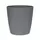 HC 16" Aria Round Planter Warm Gray