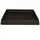 Tusco 15" Square Saucer Planter Tray Espresso