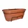 Bloem 18" Lucca Balcony Box Terra Cotta