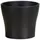 Scheurich 7.5" Anthracite Ceramic Pot 808/19 Planter