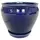 Southern Patio 6" Collins Planter Blue Finish