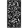 Outdeco 6'x3' Metal Panel Tangle Black