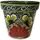 Talavera 12" Bella Especial Flower Pot Green