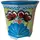 Talavera 12" Bella Especial Octagonal Pot Lite Blue