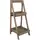 VCS 27" Brown Wood Step Plant Stand