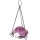 Natures Way 14oz Antique Glass Top-Fill Hummingbird Feeder Plum