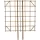 Kelmar 60" Square Espalier Redwood Trellis