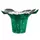 8" POT COVER EVERGREEN LUSTER (150/CS) SILVER INSIDE