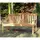 Gardener Select 4' Teak Oval Back Bench