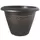 Grower Select 16.00 Wave Planter Gold Brush on Black 4.65gal 25/CS - 16in OD x 11.8in H x 8.56in BD