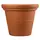 HC 17" Terrazzo Round Planter w/ Heavy Rim Terra Cotta Akro Mils