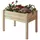 Master Gardner 35x24x35 Garden Table Natural No Tools Required