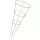 Midwest Wire Works 42" Heavy Duty Starbrite Green 3 Ring 3 Leg