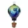 E-V Balloon Green Blue LunaLite Solar Lantern