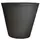 Tusco 13" Cosmo Round Planter Black