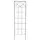 AGW UrbanGarden Tall Trellis Matte Black