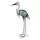 Moonrays Solar Metal Art Heron