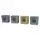 Panacea File Drawer Vert Wall Planters With Chalkboard ID Tags