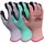 BGC EcoMaster Foam Nitrile Palm Glove M Asst Colors Recy Poly Shell