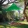 Kool Kolor 9'10" Party Sail Triangle Green