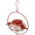 Natures Way 13oz Deco Glass Top-Fill Hummingbird Feeder Crimson Corsage