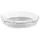 Panacea 16" diam Clear Plastic Saucer