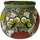 Talavera 14" Bella Especial Esfera Pot Green