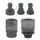 Gilmour Poly QC Kit Starter w Auto Shut Off