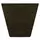 HC 15" Tahoe Square Birch Planter Falcon Brown Listo