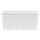 SunPack 5"x5" Heavy-Duty Square Pot White