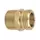 Gilmour 3/4"x1/2" Double Female Brass Connector
